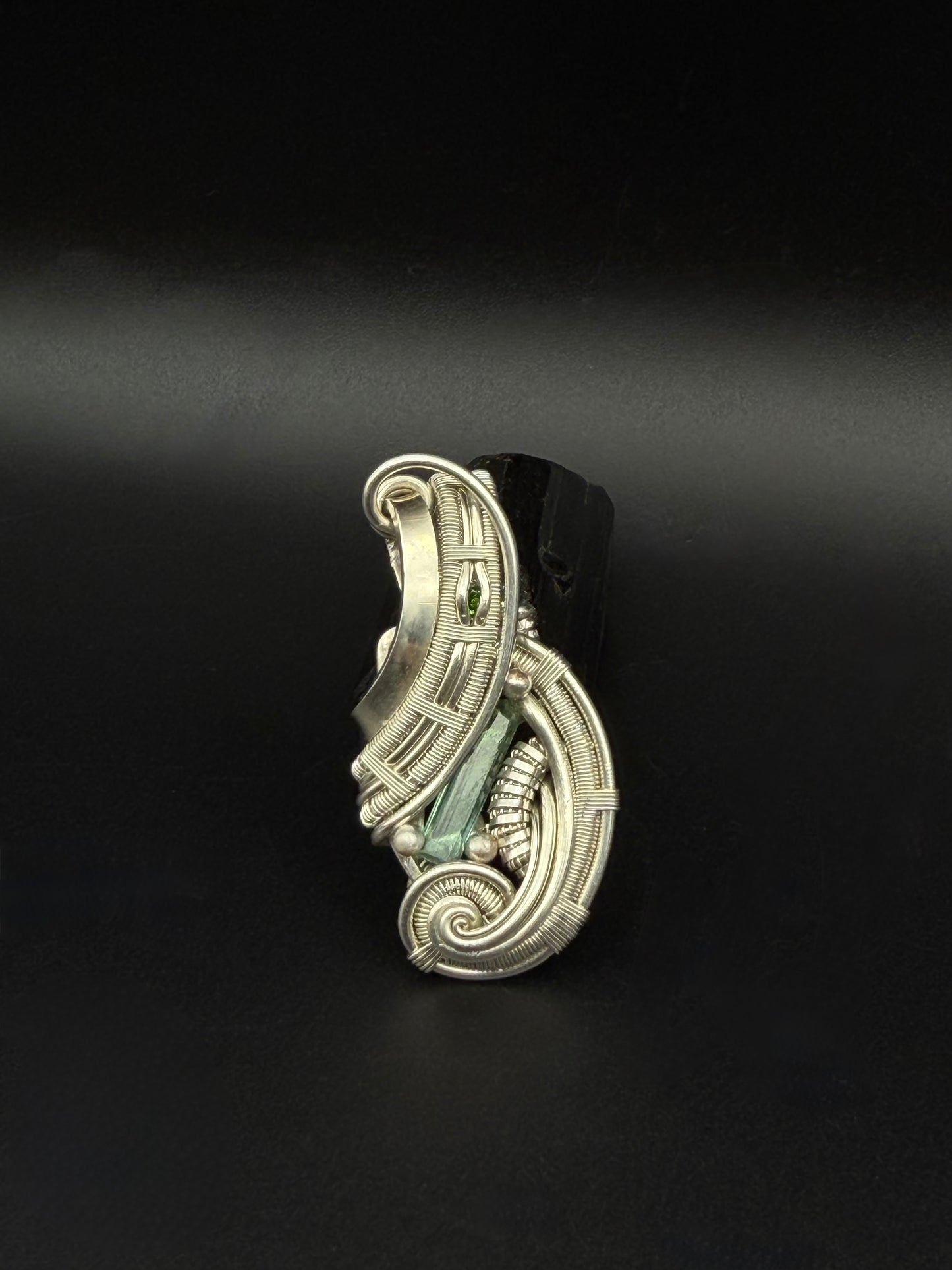 Green Tourmaline Pendant