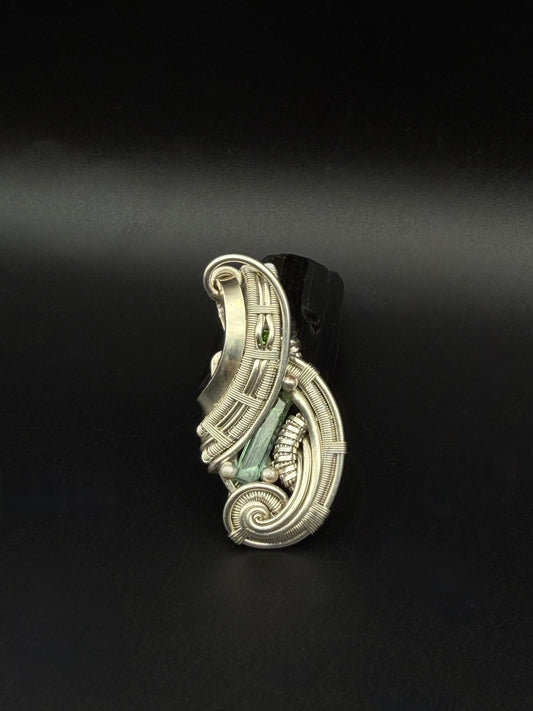 Green Tourmaline Pendant